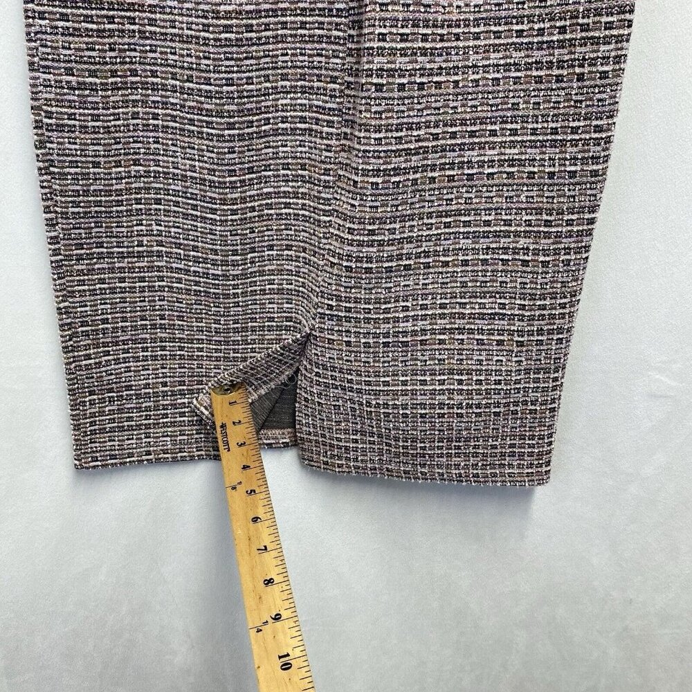 GRACE KARIN Cap Sleeve Queen Neck Tweed Body-con Pencil Dress Women Small Pink - Picture 11 of 16